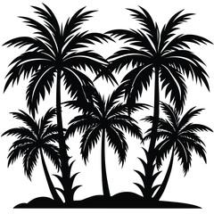 palm tree silhouette