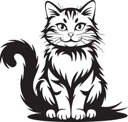 Cat Silhouette Vector | Black Cat Clipart Set"

"Cute Cat Outline | Pet Animal Silhouette SVG"

"Sitting Cat Silhouette | Minimal Cat Design"

"Cat Vector Bundle | Domestic Pet Clipart"

"Stylized Cat