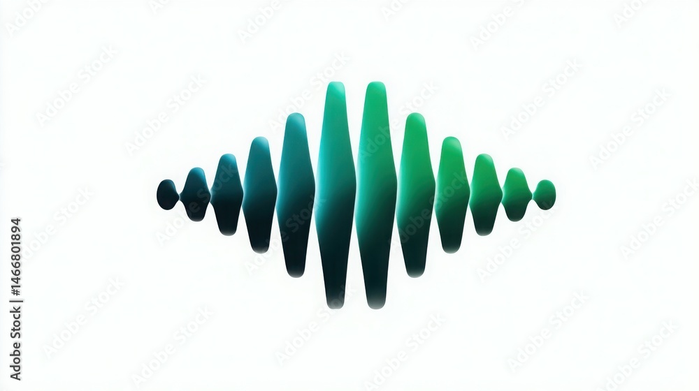 Poster captivating concept of a sequence tuner icon showcasing rhythmic messaging layering in an engaging d