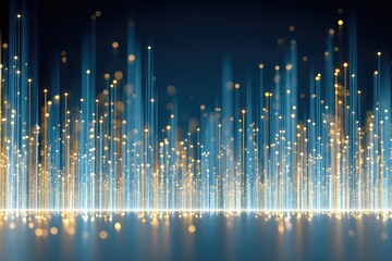 Abstract digital energy flow