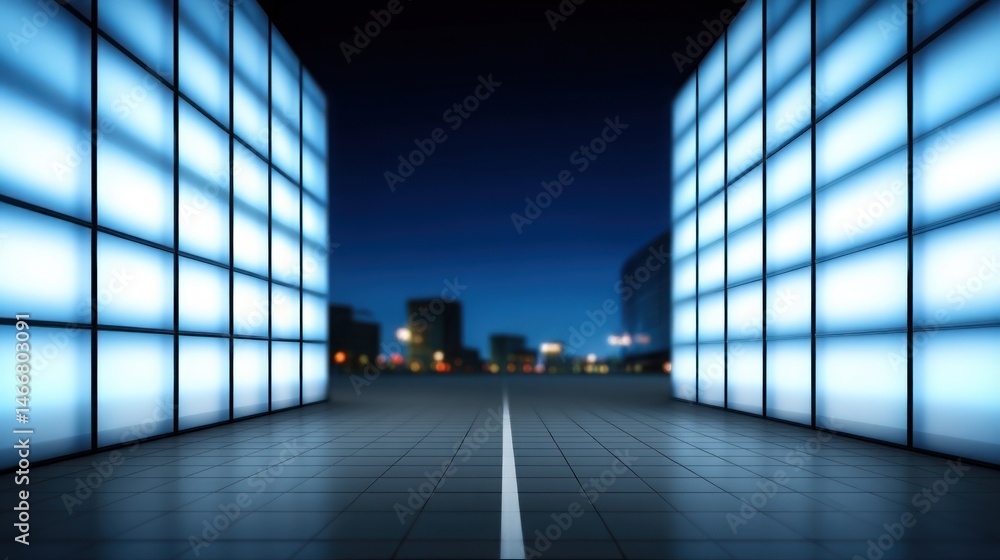 Poster calm strategy grid icon concept representing zero-noise business model for streamlined decision-maki