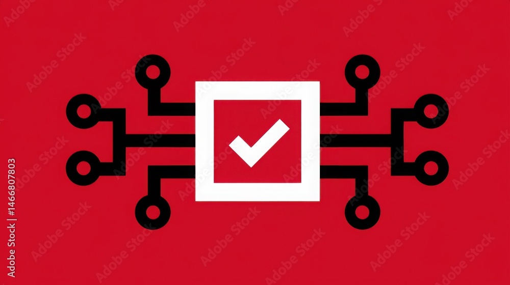 Poster intelligent data-weighted path icon concept showcasing smart identity layout for enhanced marketing 