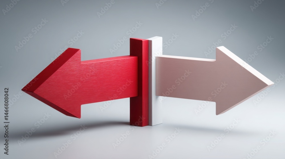 Poster decision integrity monitor icon concept representing consistent strategic management in business ope