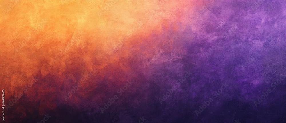 Aufkleber abstract texture background with orange and purple gradient; artistic backdrop for graphic design pr