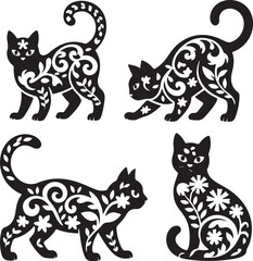 "Purrfect Vibes – Cute Cat Silhouette Design"

"Whiskers & Sass – Funny Cat Illustration"

"Nap King – Lazy Cat Artwork for Cat Lovers"

"Feline Fine – Minimalist Cat Drawing"

"Meow Magic – Adorable 