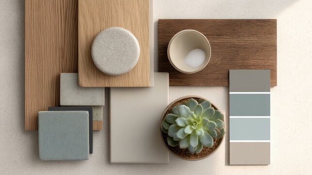 Interior design samples collection