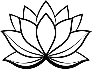vector illustration of lotus