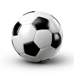 Fototapeta premium Classic soccer ball isolated on white background