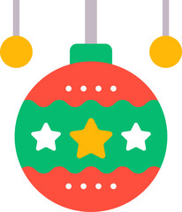 set of christmas balls