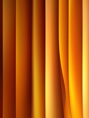 Obraz premium Abstract golden waves and vertical stripes in warm tones studio shot for backgrounds and design elements art