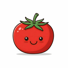 Tomato with face