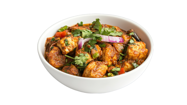 Delicious Indian Chicken Tikka Masala Recipe A StepbyStep Guide with Pictures isolated on transparent background