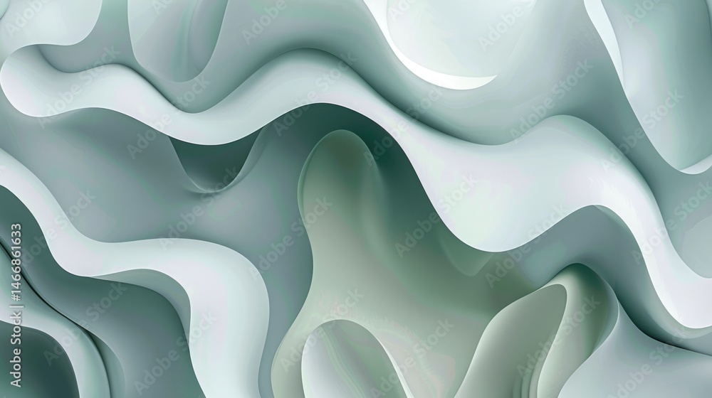 Poster abstract colorful line effect on surface of modern template design express scene of seamless style. 