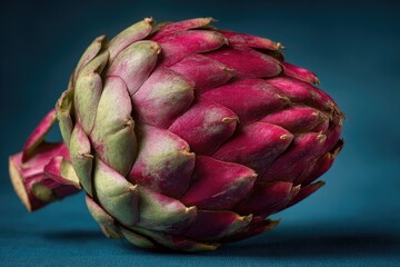 Fototapeta premium Close-up of vibrant artichoke