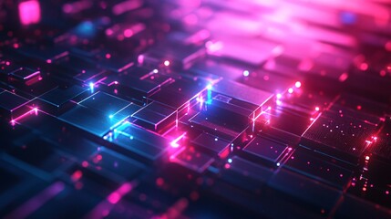 Obraz premium futuristic optical weave minimal background