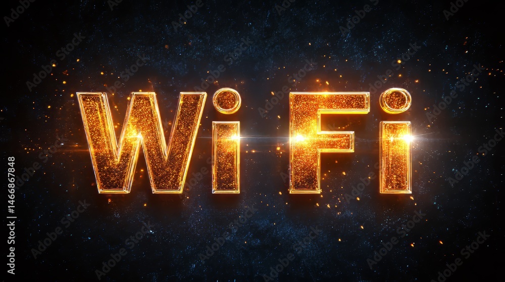 Poster fiery wi-fi symbol on textured background embracing fast and powerful wireless connectivity.