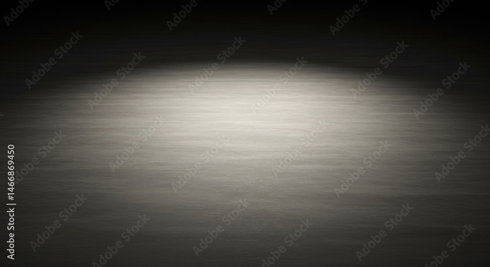 Poster studio backdrop with spotlighting effect on a neutral gray surface. flat, smooth surface with a soft