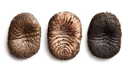 Thick Clay Surface with Finger Smears and Thumbprints