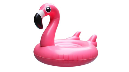 summer shape of a flamingo