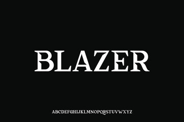 Display alphabet font vector design suitable for headline, poster, logo, magazine and many more