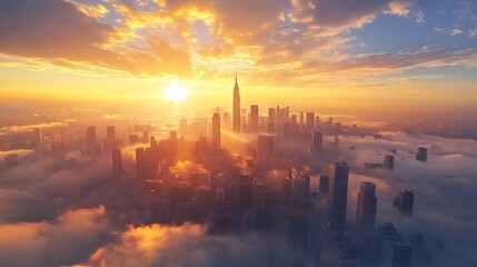 Fototapeta premium Majestic Architecture Standing Tall In Downtown Chicago High Resolution Picture