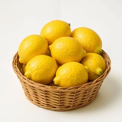 lemons in a basket