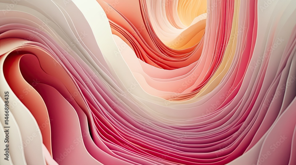 Poster artistic swirl of neon and pastel tones layered thickly on canvas, emphasizing color interaction and