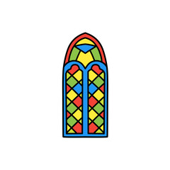 stained glass vector