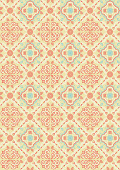 geometric repeat pattern design 
