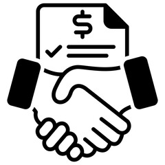 Project Management outline mixed icon