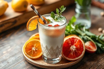 Traditional Mexican Refreshing Beverage