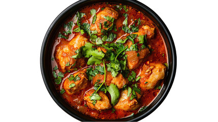 Delicious Chicken Curry Recipe A Spicy and Flavorful Dish isolated on transparent background