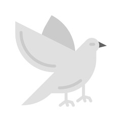 Bird icon vector image. Suitable for mobile apps, web apps and print media.