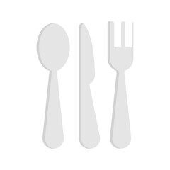 Cutlery icon vector image. Suitable for mobile apps, web apps and print media.