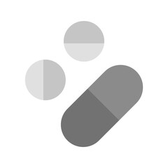Drug icon vector image. Suitable for mobile apps, web apps and print media.