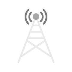 Electric Tower icon vector image. Suitable for mobile apps, web apps and print media.