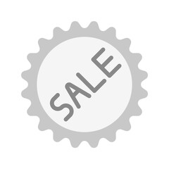Sale Label icon vector image. Suitable for mobile apps, web apps and print media.