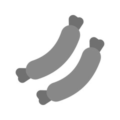 Sausages icon vector image. Suitable for mobile apps, web apps and print media.