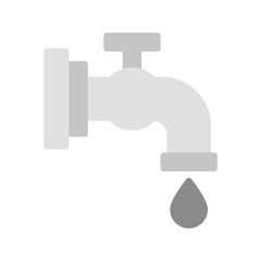 Water Scarcity icon vector image. Suitable for mobile apps, web apps and print media.