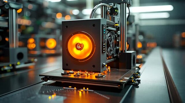 Industrial 3 d printer production line
