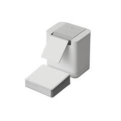 Compact Photo Printer for Instant Prints, Ideal for Home and Events, Sleek Design, Easy to Use, Perfect for Memories and Sharing Moments on transparent background