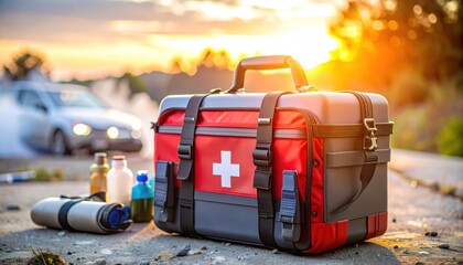 First Aid Kit Emergency Car Accident Assistance