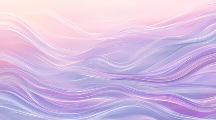Fototapeta premium Abstract Pastel Wave Background Design