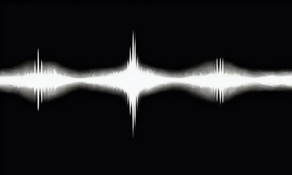 Abstract sound wave graphic (2)