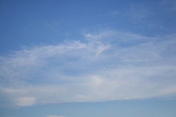 blue sky with clouds