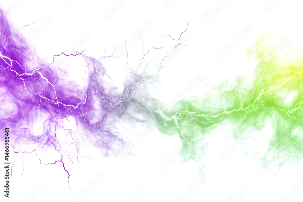 Poster abstract lightning design with colorful wisps of energy in a dynamic flow, ideal for backgrounds