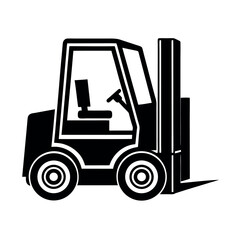 forklift Vector silhouette
