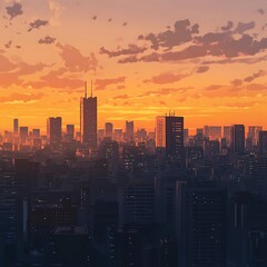 Lights Stretch Across City Toward Dark Mountains High Resolution Picture