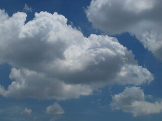 Fototapeta premium Blue sky and white clouds