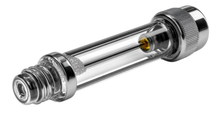 Precision instrument glass tube: A close-up shot showcases a glass tube instrument. The tube is a vessel of precision, with clean, clear glass, and it reflects an aura of scientific meticulousness.